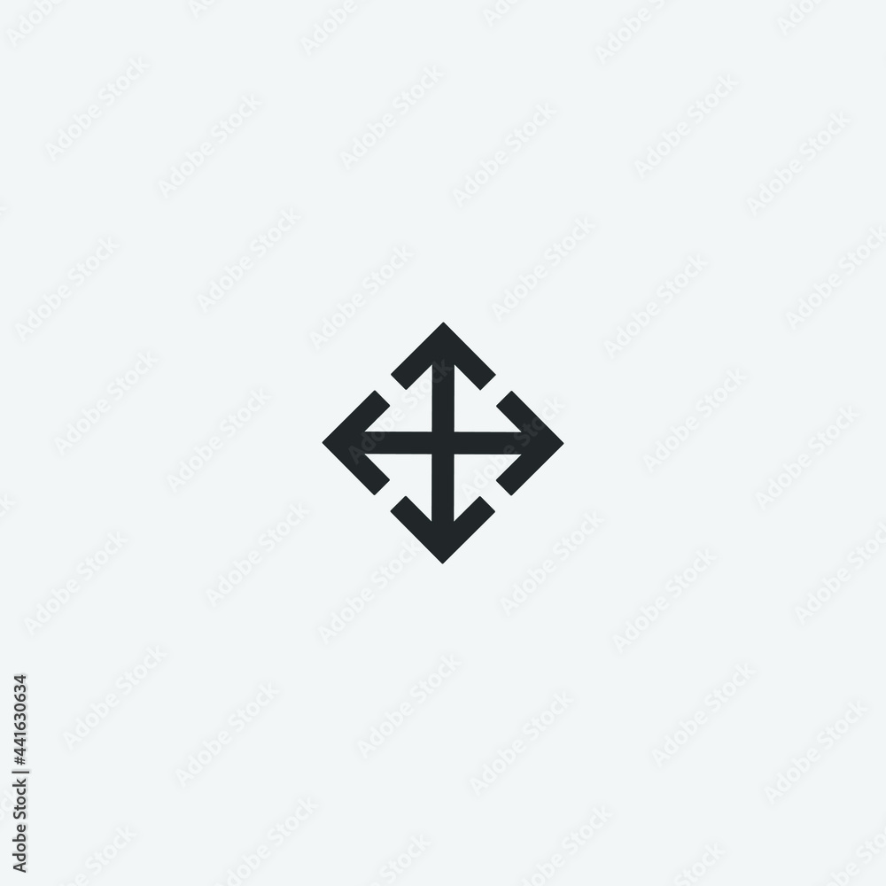 Drag vector icon for web and design Drag vector icon for web and design