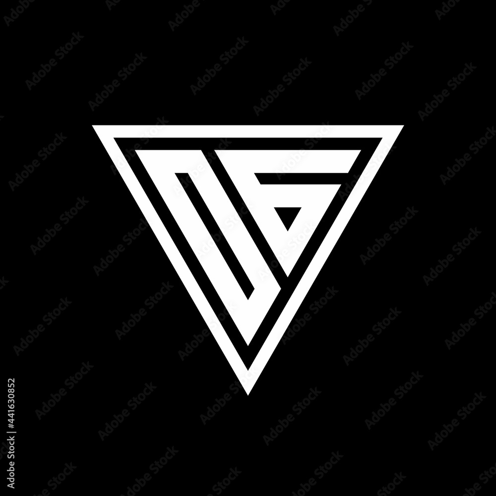 OG Logo monogram with triangle shape designs template OG Logo monogram with triangle shape designs template