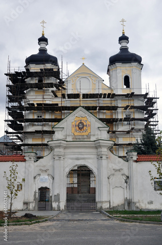 Monastery of the Nativity of the Virgin. Restoration work. photo