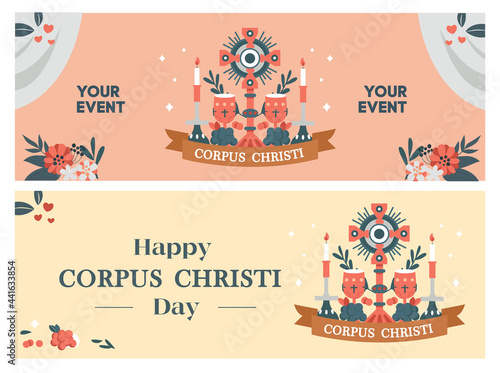 Corpus Christi For the background to commemorate Jesus Full item photo