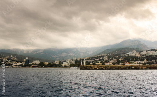 Thunderclouds over Yalta. © German S