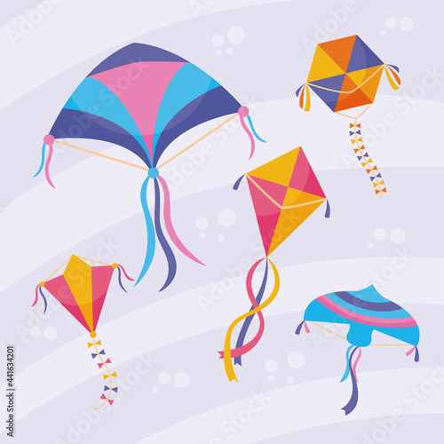 kites symbol set
