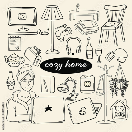 cozy home 8 bw