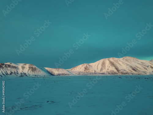 Wallpaper Mural Iceland Landscape Nature Photo in Winter Torontodigital.ca