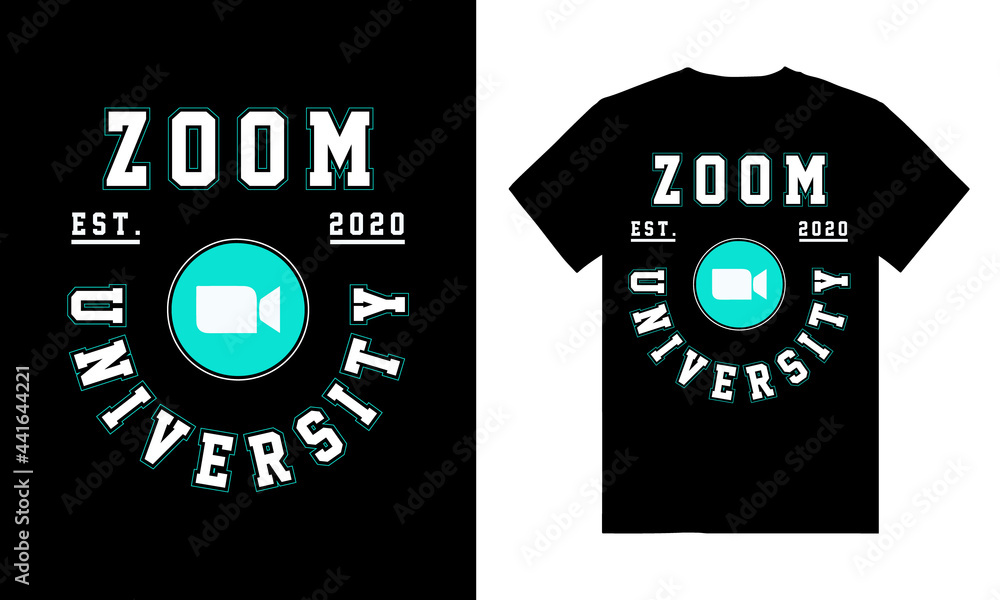 Zoom university typography est 2020 t-shirt designs Zoom university typography est 2020 t-shirt designs