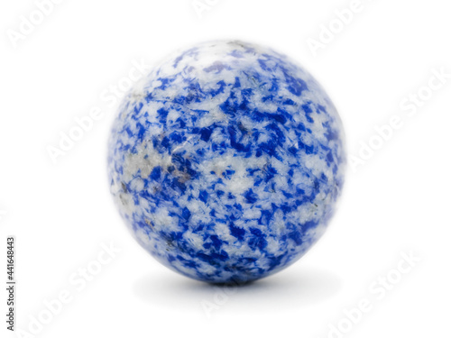 Blue lazurite ball