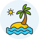 Beach icon 