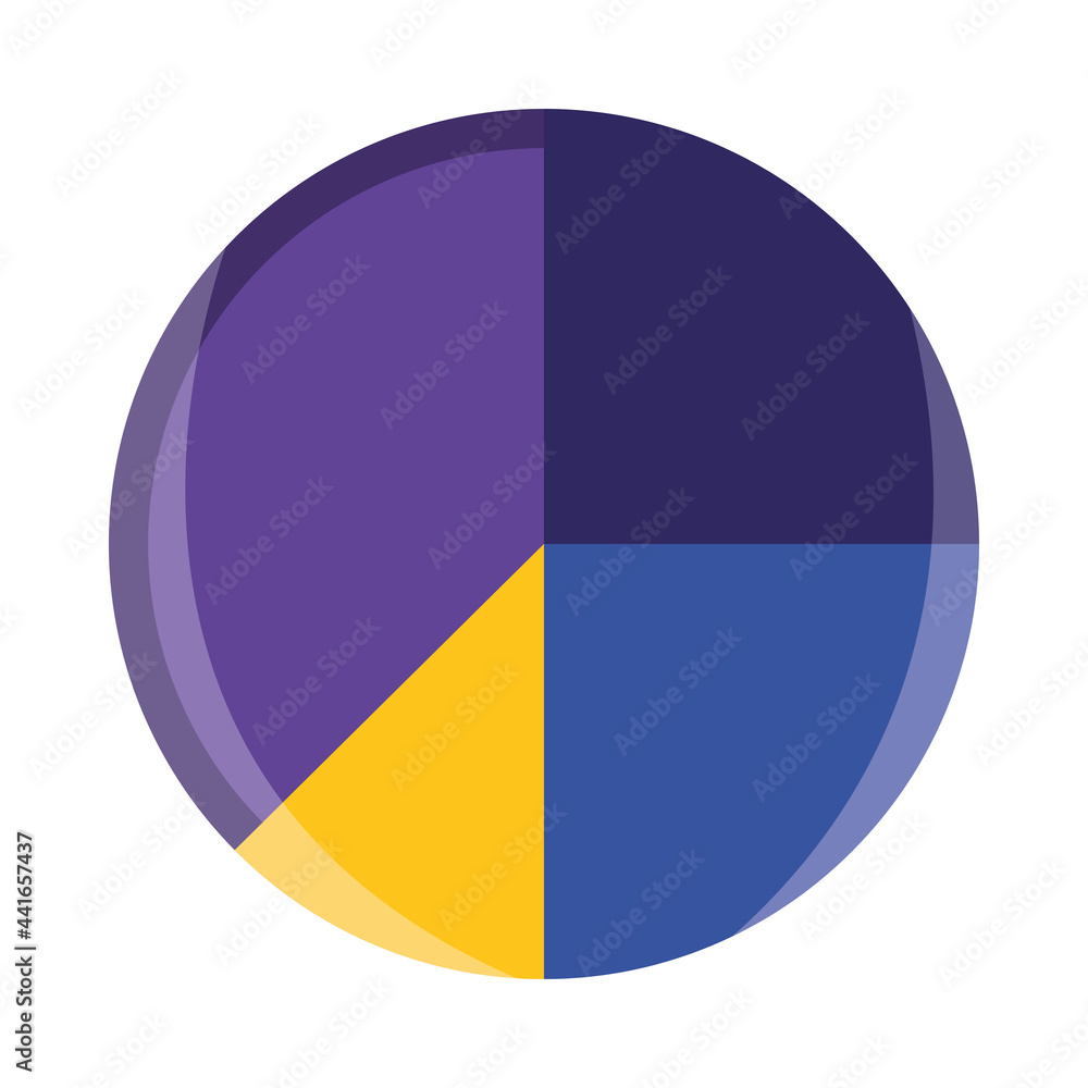 Fototapeta premium diagram pie report
