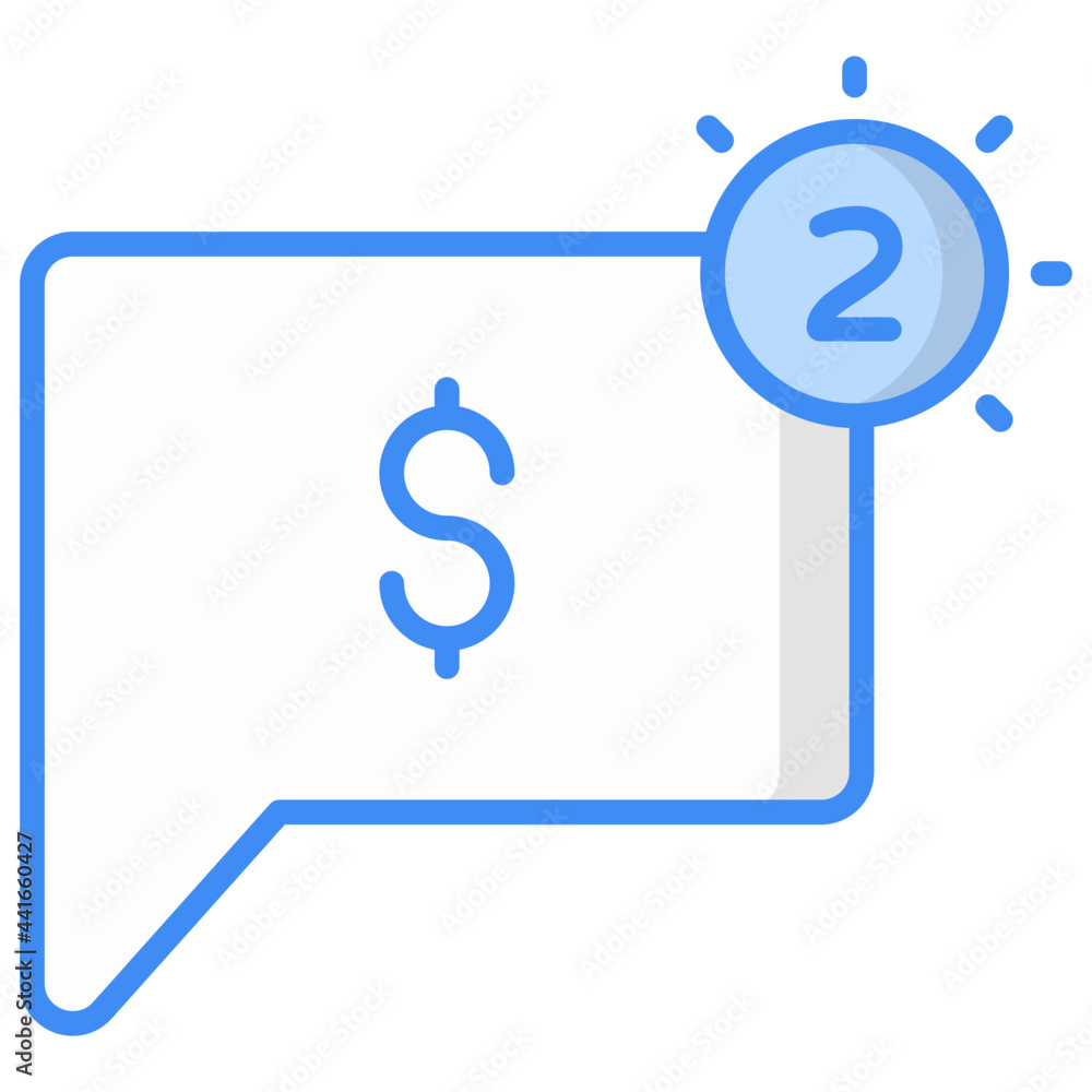 Payment notification icon Payment notification icon