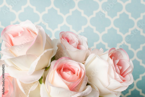 vintage bouquet of roses