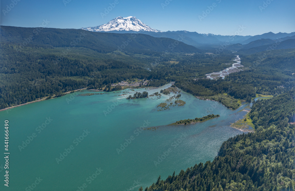 Mount Rainier Aerials