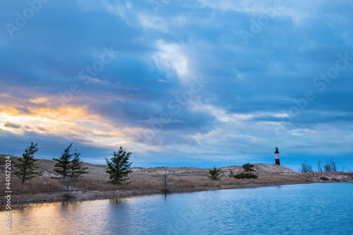 Big Sable point lighthouse, on Lake Michigan