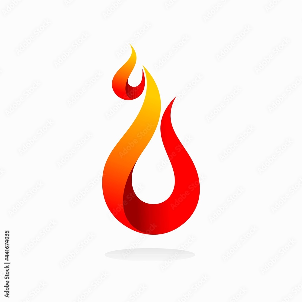 fire icon illustration, fire vector template fire icon illustration, fire vector template