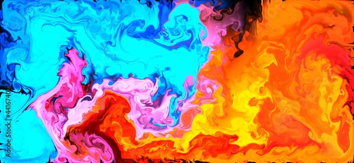 blue  purple and red fluid blend abstract concepts Background Illustration wallpaper 