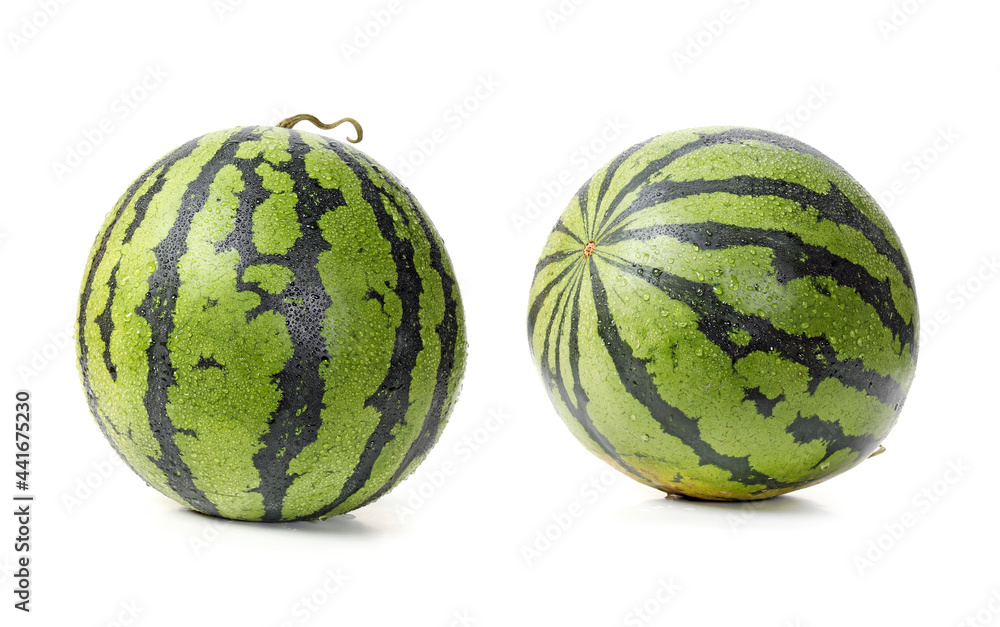 watermelon isolated on white background watermelon isolated on white background