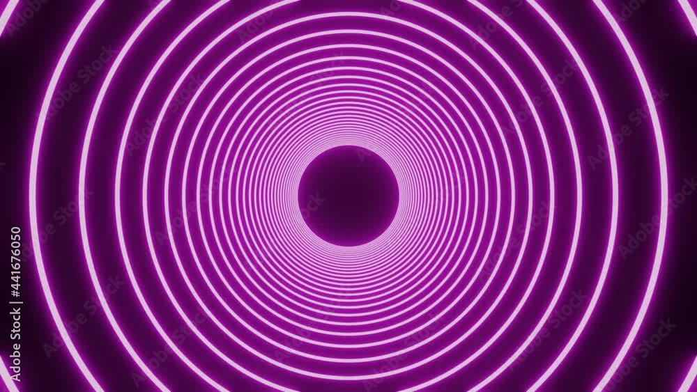Futuristic sci fi purple tunnel motion graphics Futuristic sci fi purple tunnel motion graphics