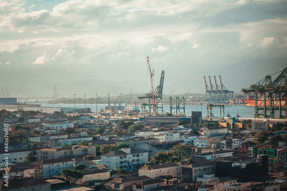 Obraz premium Porto Santista