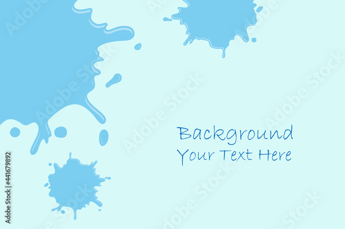 your text here water splash background