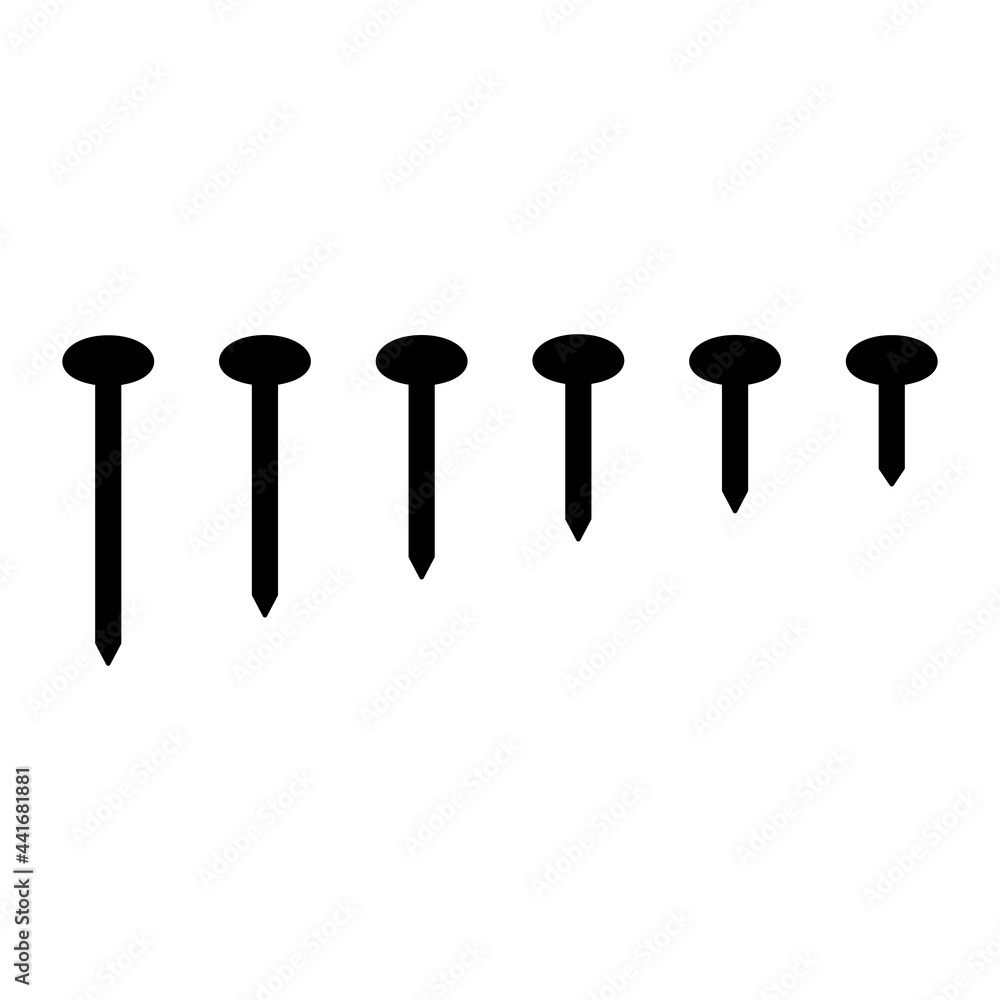 bolt icon set vector sign symbol