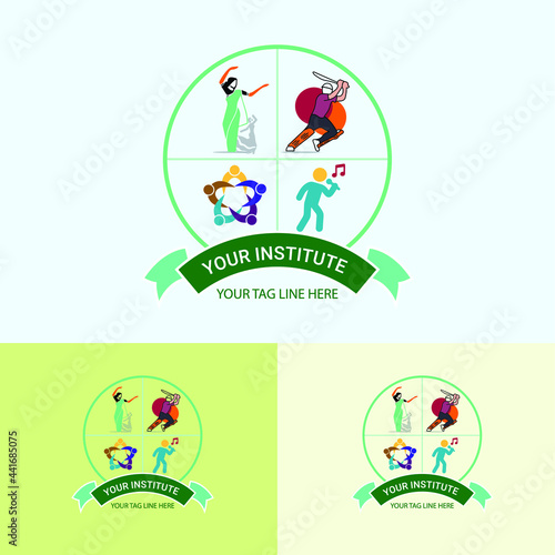 Cultural Institute Logo Template