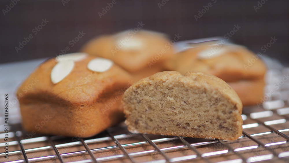 Naklejka premium Banana Cake