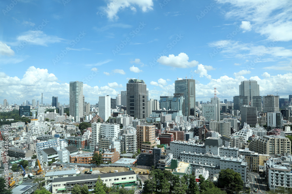 Fototapeta premium 東京 赤坂 ビル群