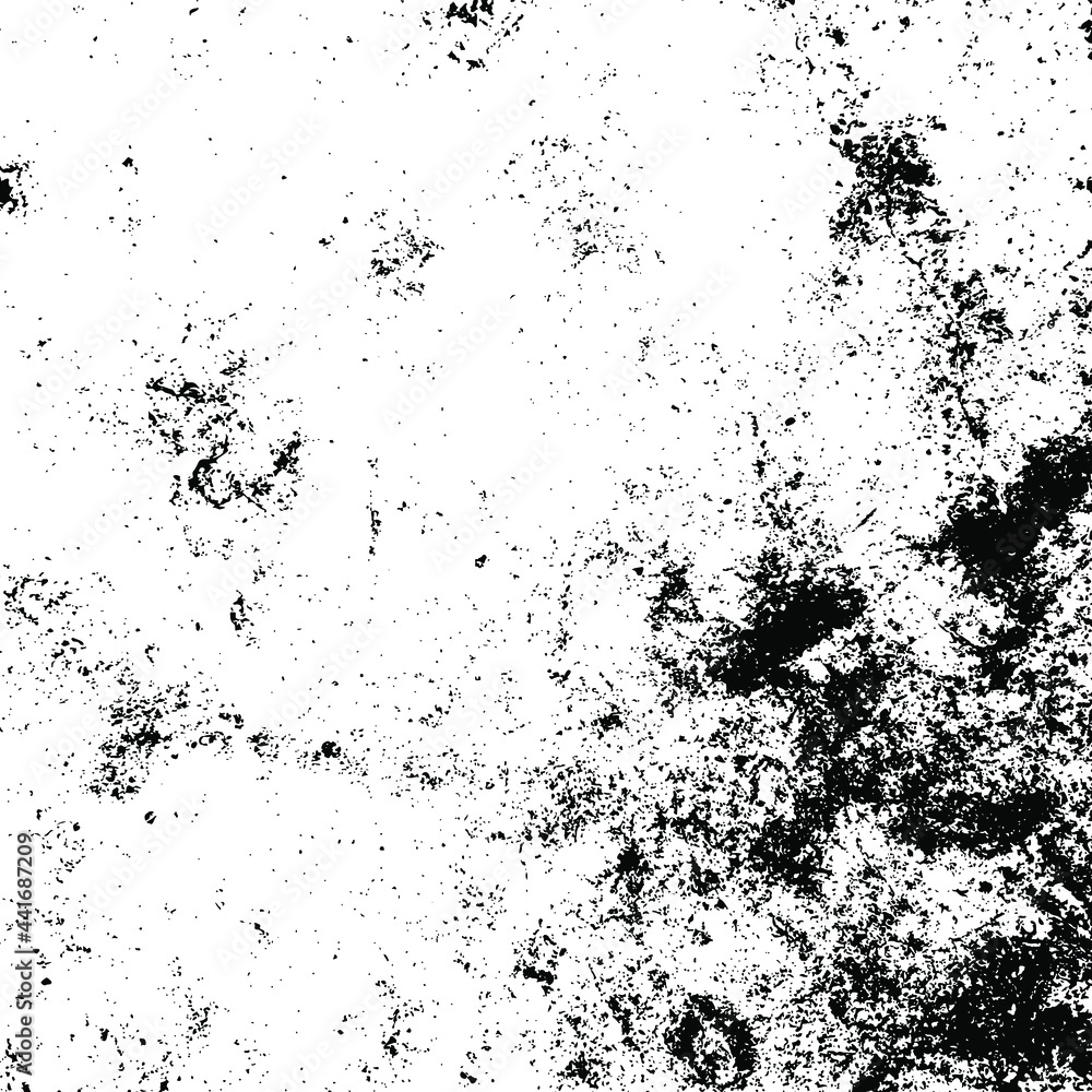 Vector grunge texture. Black and white abstract background. Eps10