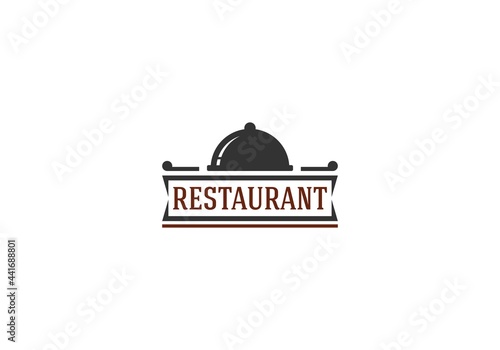 restaurant logo in white background