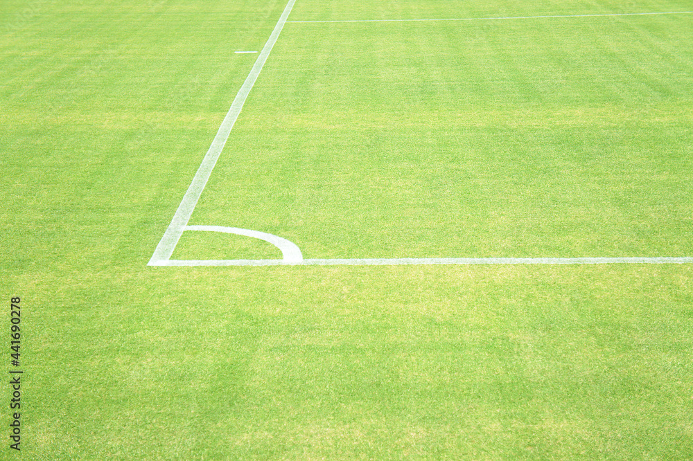 Obraz premium コーナーキック