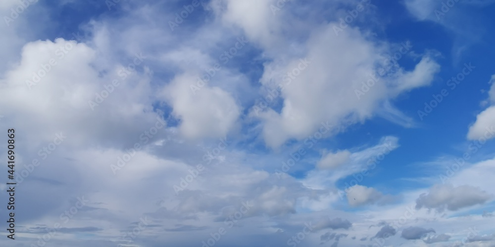 Fototapeta premium blue sky with clouds