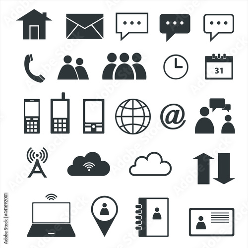 Contact icons