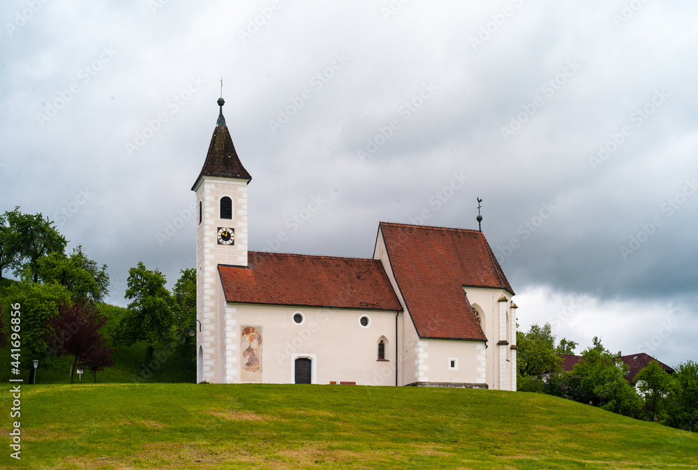 Filialkirche Eisenreichdornach Early Gothic Roman Catholic Church in Amstetten, in the Mostviertel Region of Lower Austria