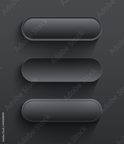 Buttons dark gray, 3D navig...