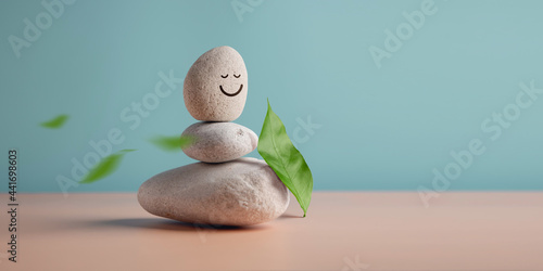 Photography Enjoying Life, Harmony and Positive Mind Concept