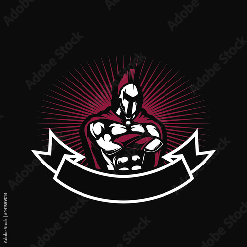Vector Spartan Mascot