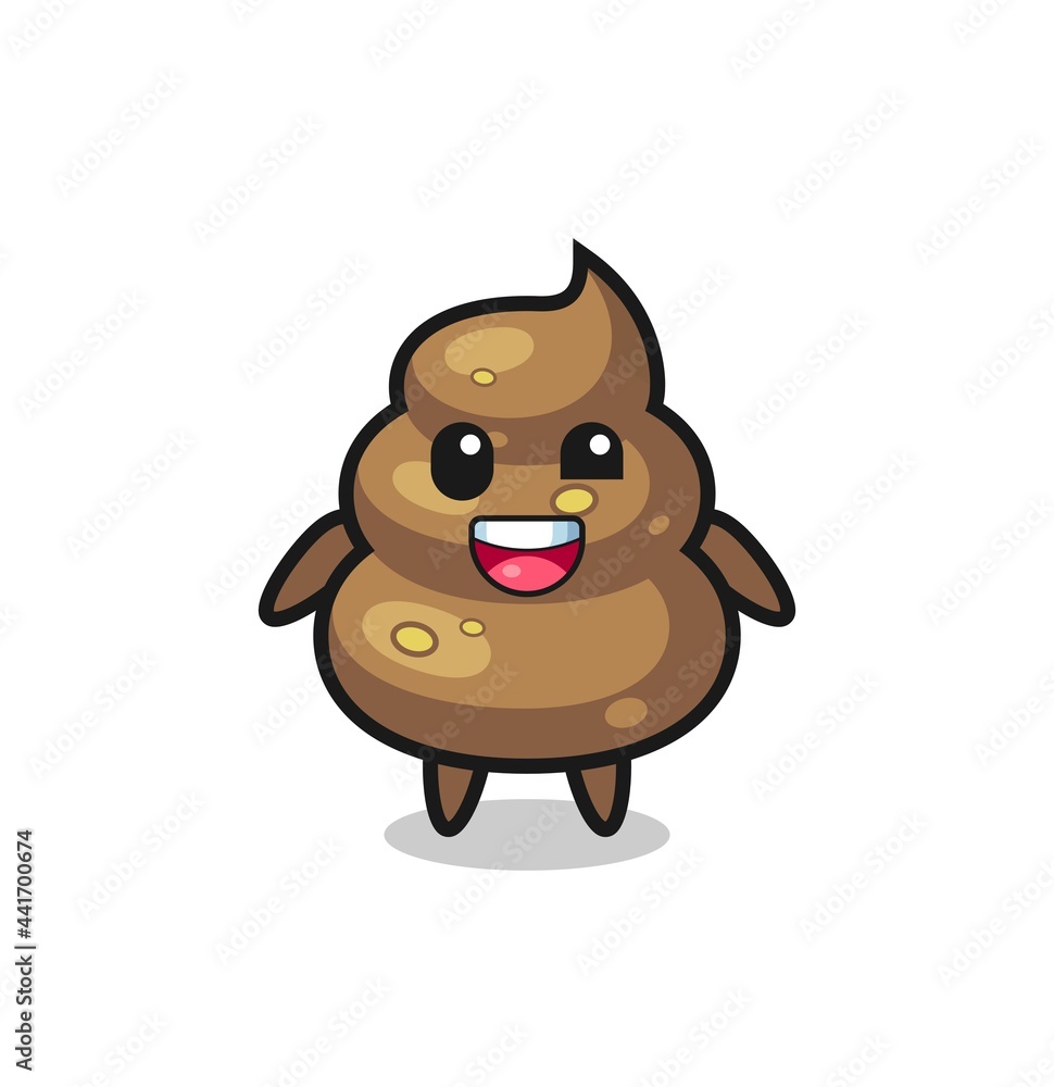 illustration of an poop character with awkward poses illustration of an poop character with awkward poses