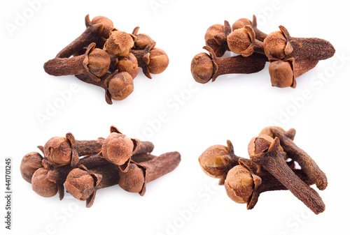 Clove isolated on white background