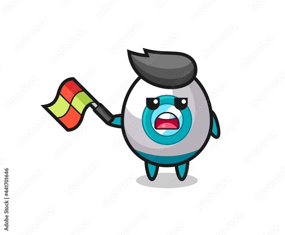rocket cartoon as the line judge hold the flag up at a 45 degree angle rocket cartoon as the line judge hold the flag up at a 45 degree angle