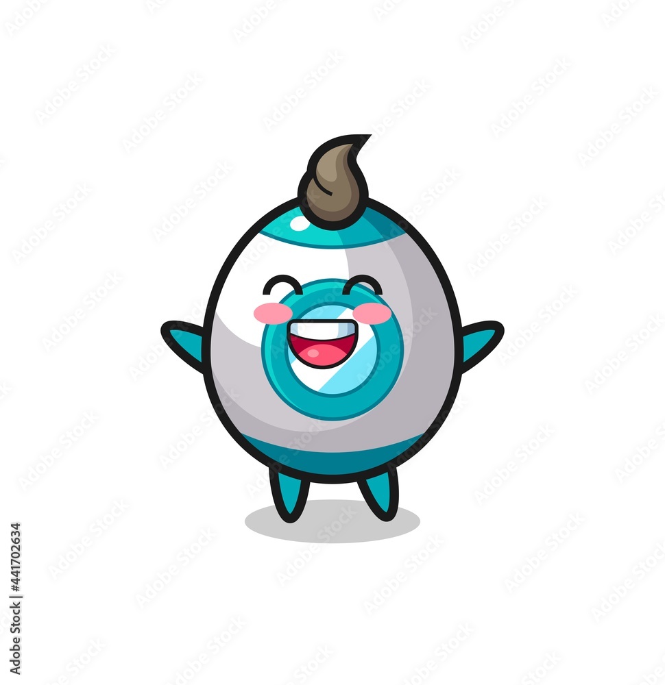 happy baby rocket cartoon character happy baby rocket cartoon character