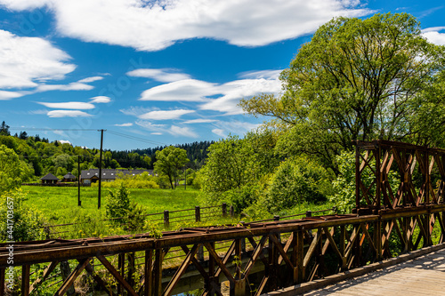 Fototapeta Naklejka Na Ścianę i Meble -  obłoki nad górami