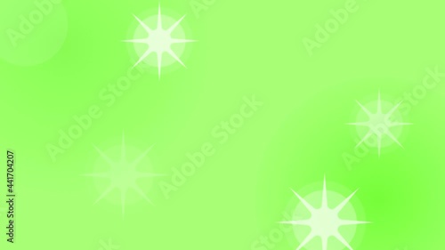 光る背景　黄緑色