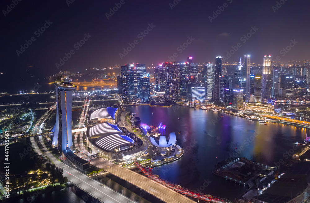 Fototapeta premium Travel Holiday in Singapore.
