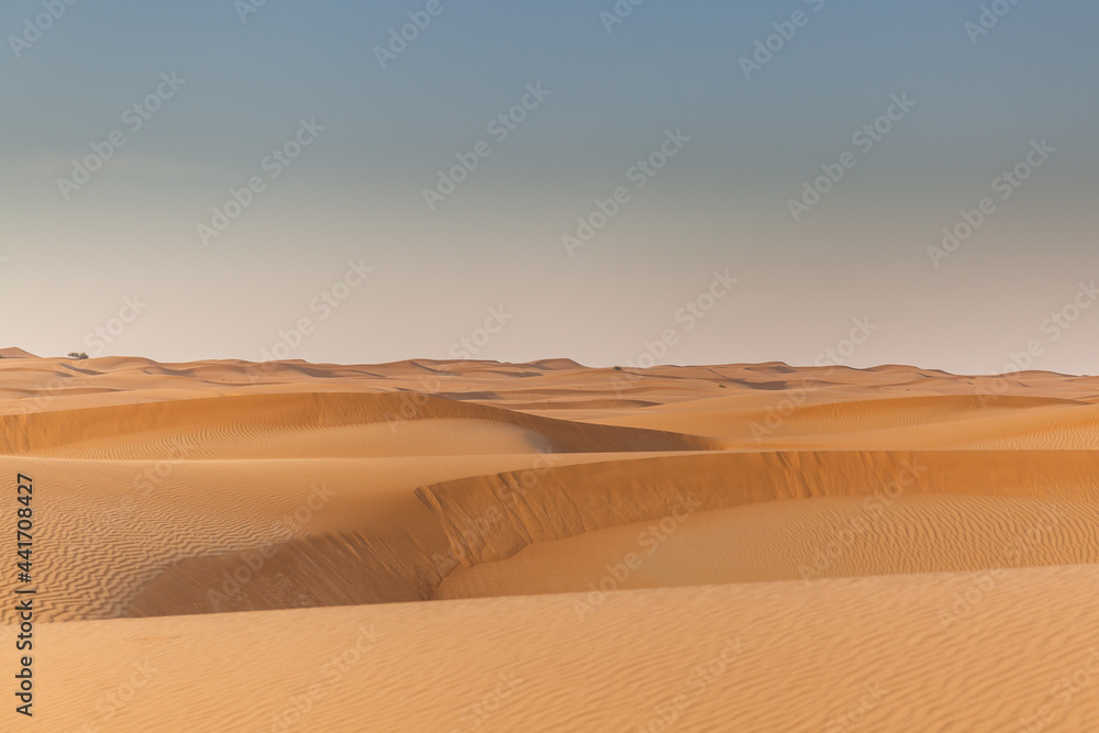 Tour durch die Wüste in der Nähe von Dubai Tour durch die Wüste in der Nähe von Dubai