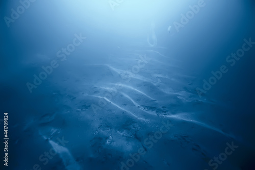 blue background texture water surface flow, abstract water surface