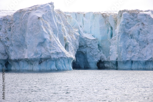 Iceberg in the ocean near Antarctic Peninsula