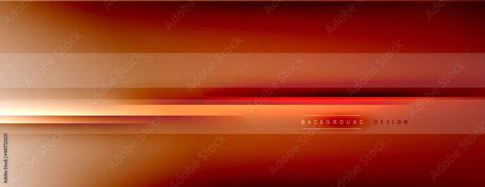 Abstract background. Shadow lines on bright shiny gradient background.