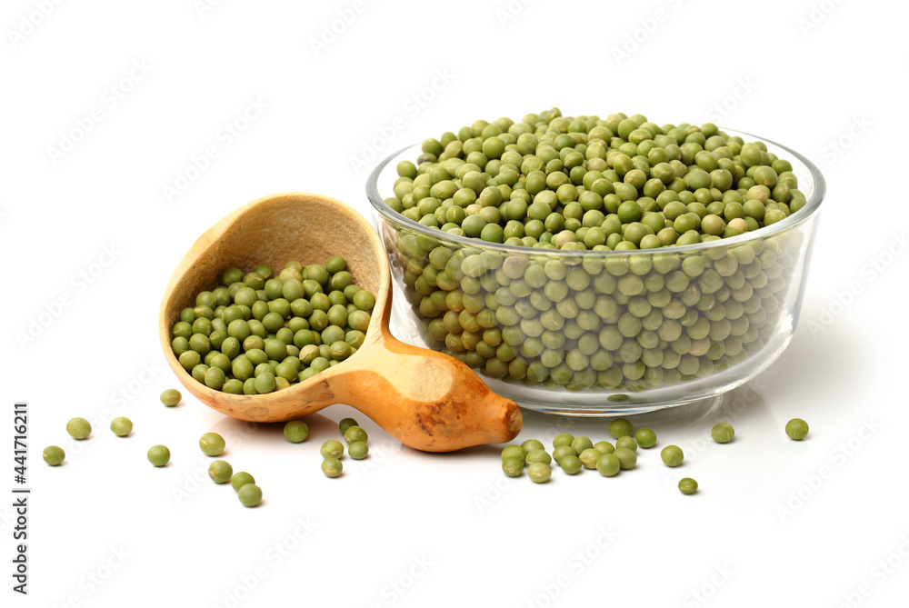 soya beans on white background soya beans on white background