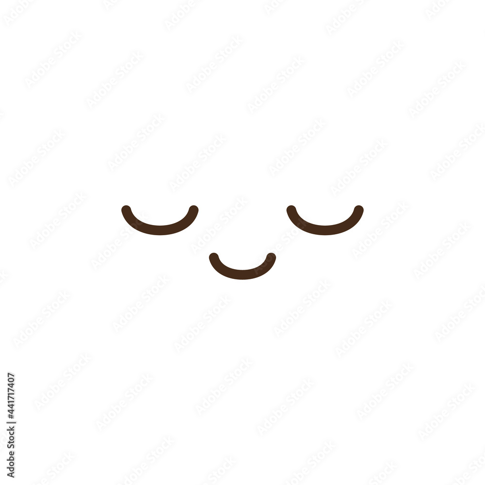Vector kawaii anime emoji isolated icons set. Vector kawaii anime emoji isolated icons set.