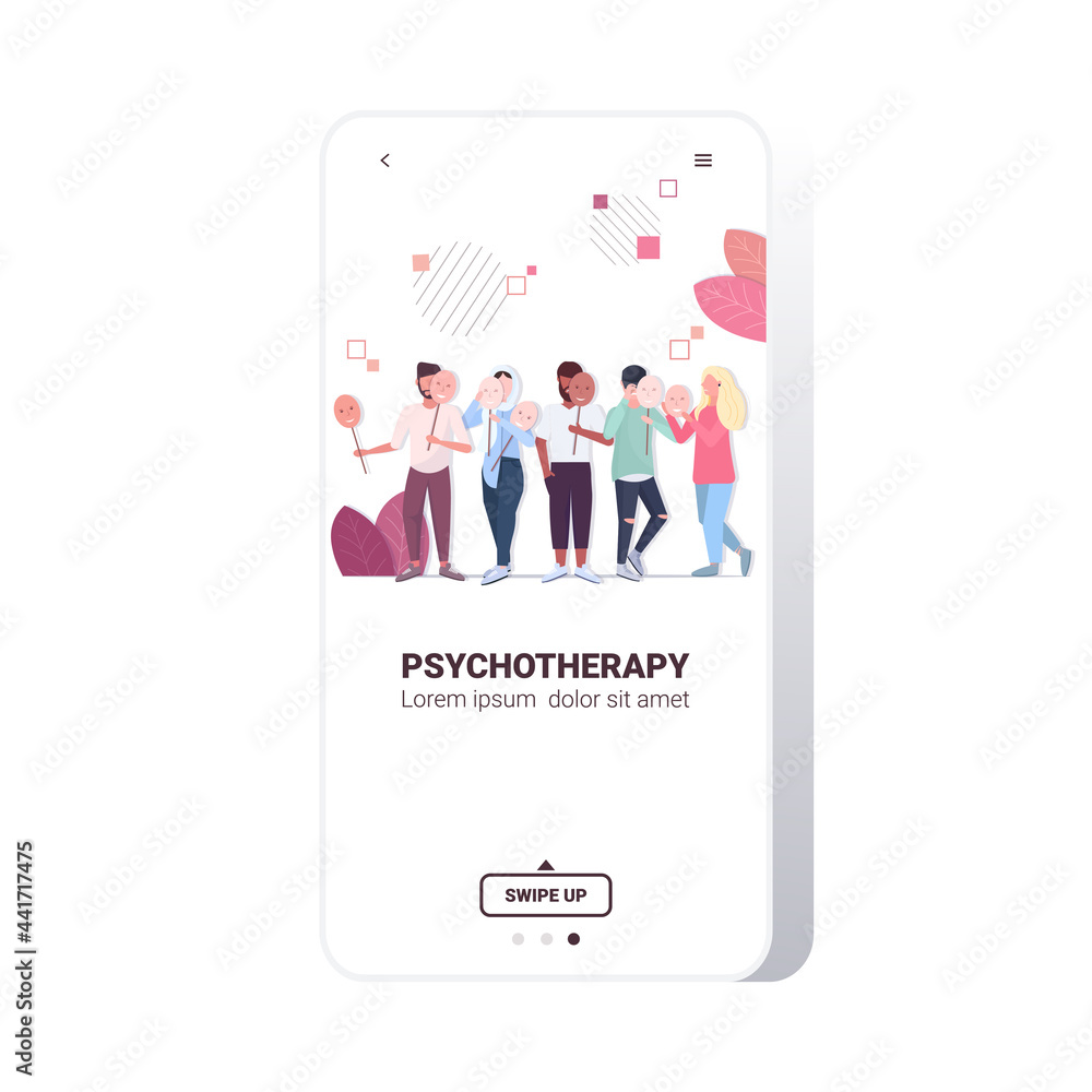unhappy people holding positive masks men women covering face emotions behind masks fake feeling depression unhappy people holding positive masks men women covering face emotions behind masks fake feeling depression