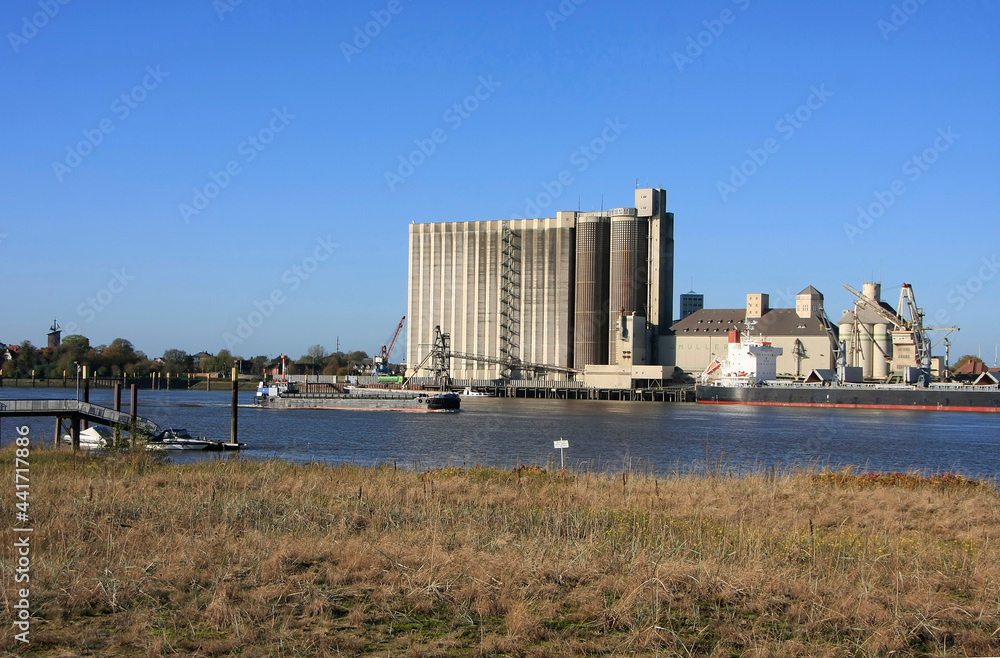 Obraz premium Harriersand, Weserinsel, Weser, Niedersachsen, Deutschland, Europa -- Harriersand, Weser island, Weser, Lower Saxony, Germany, Europa